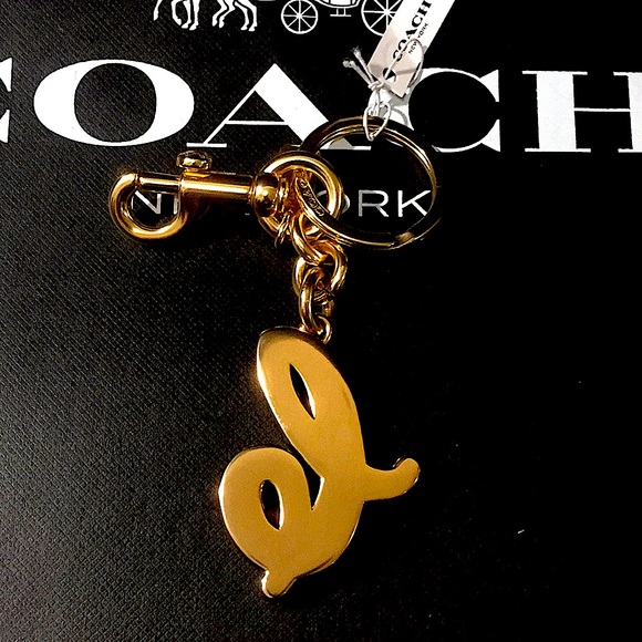 COACH SIGNATURE BAG CHARM (NWT) - Picture 4 of 13